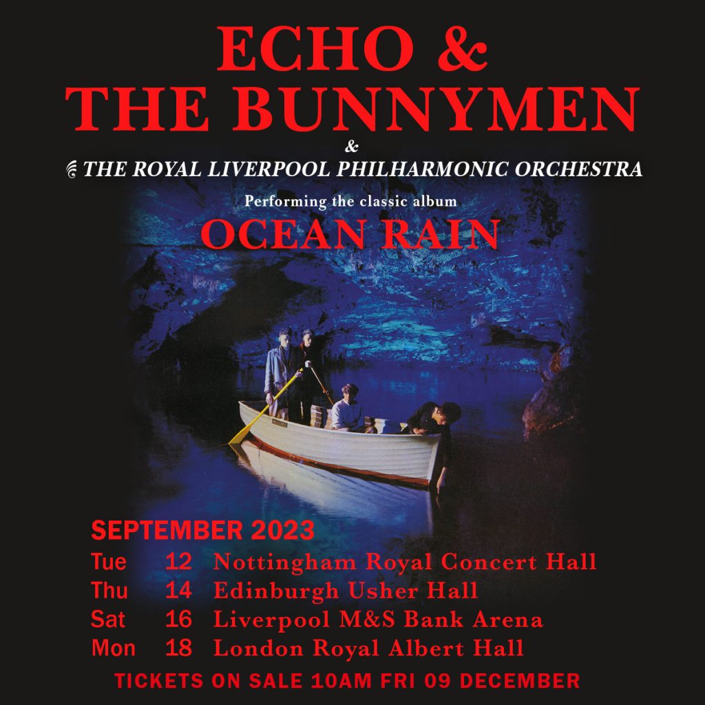 echo & the bunnymen ocean rain tour