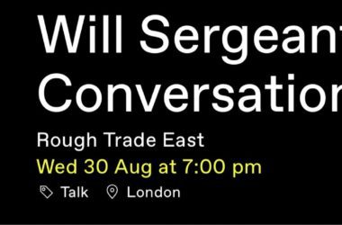 Will Sergeant in conversation