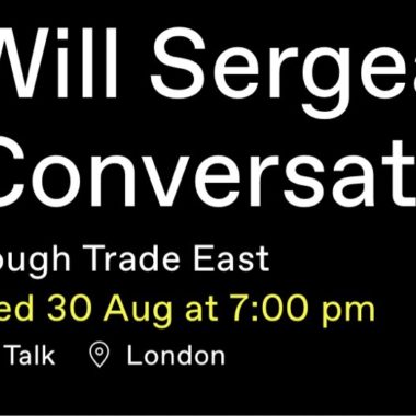 Will Sergeant in conversation