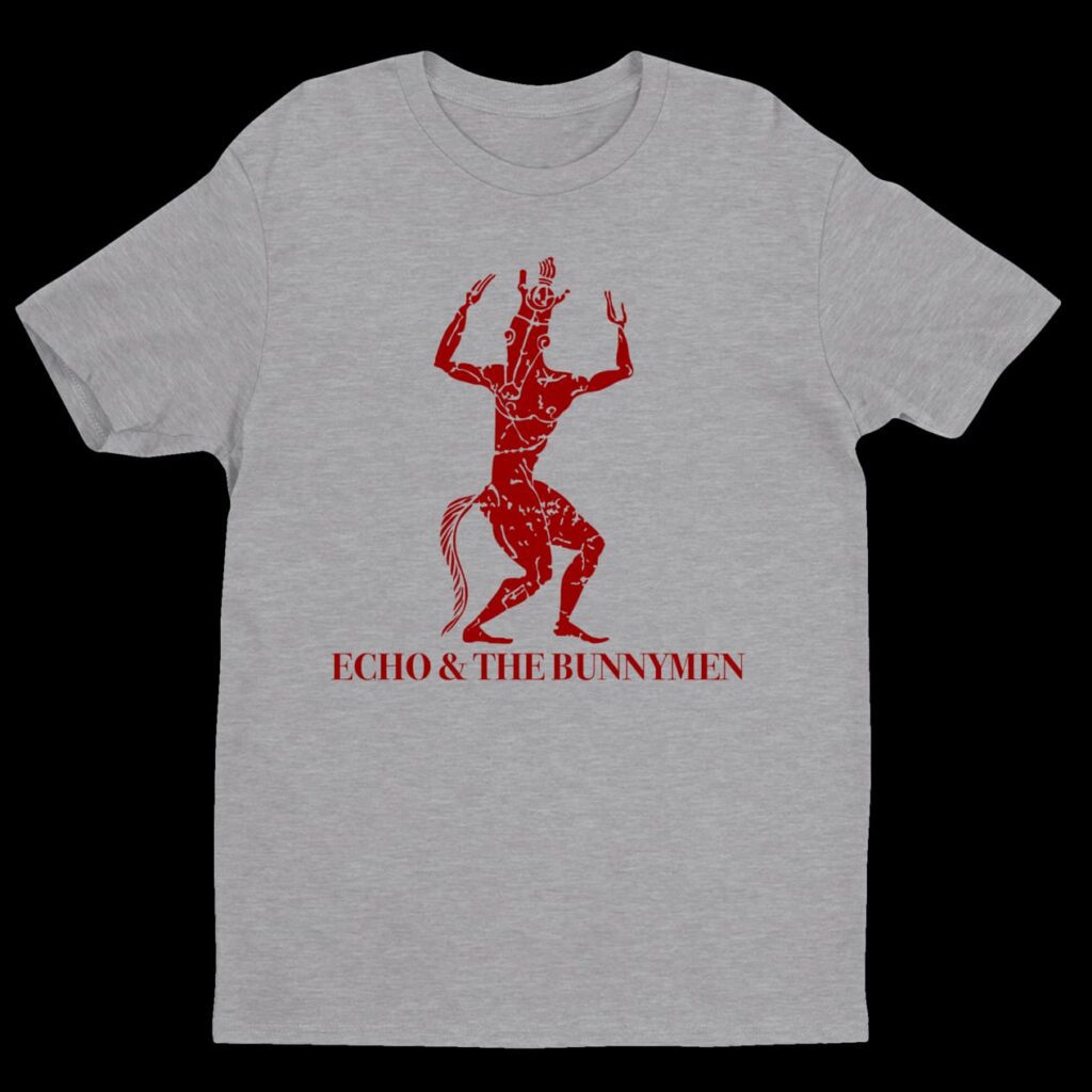 Echo & The Bunnymen T-Shirt Maroon Horse