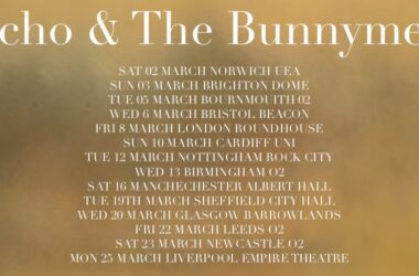 Echo & The Bunnymen 2024 UK Tour Dates