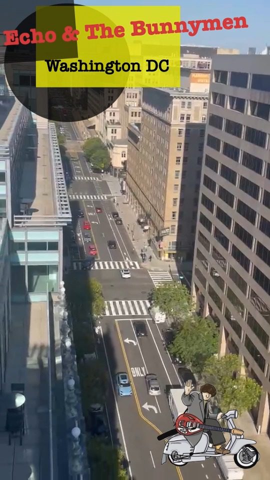 Will Sergeant checks in with the latest update from the tour, this time from the nation's capital, Washington, DC. 🇺🇸🐰
A little glimpse of life on the road as the North American tour continues.
And before anyone mentions it... yes, we know it's a bit windy! 💨😄