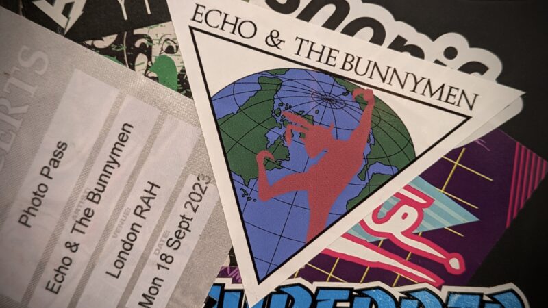 Official Echo & The Bunnymen Stickers