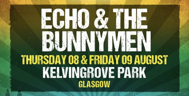 Echo & The Bunnymen Kelvingrove Park 2024