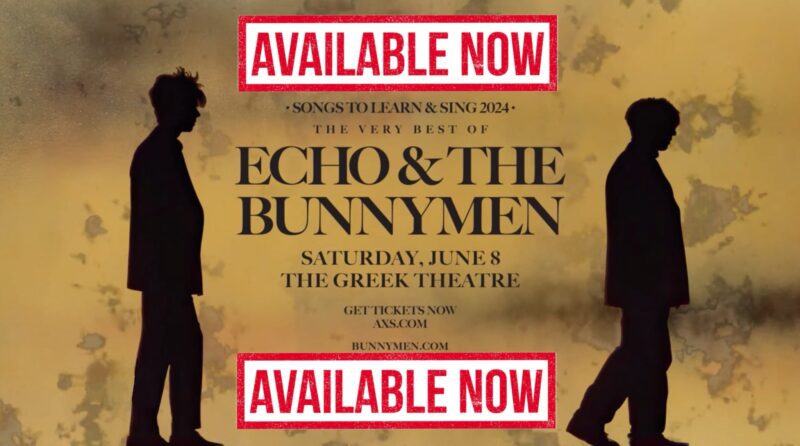 Echo & The Bunnymen Greek Theatre Los Angeles 2024