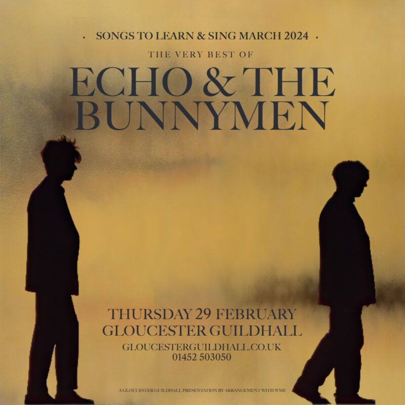 Echo & The Bunnymen Live Gloucester Guild Hall 2024