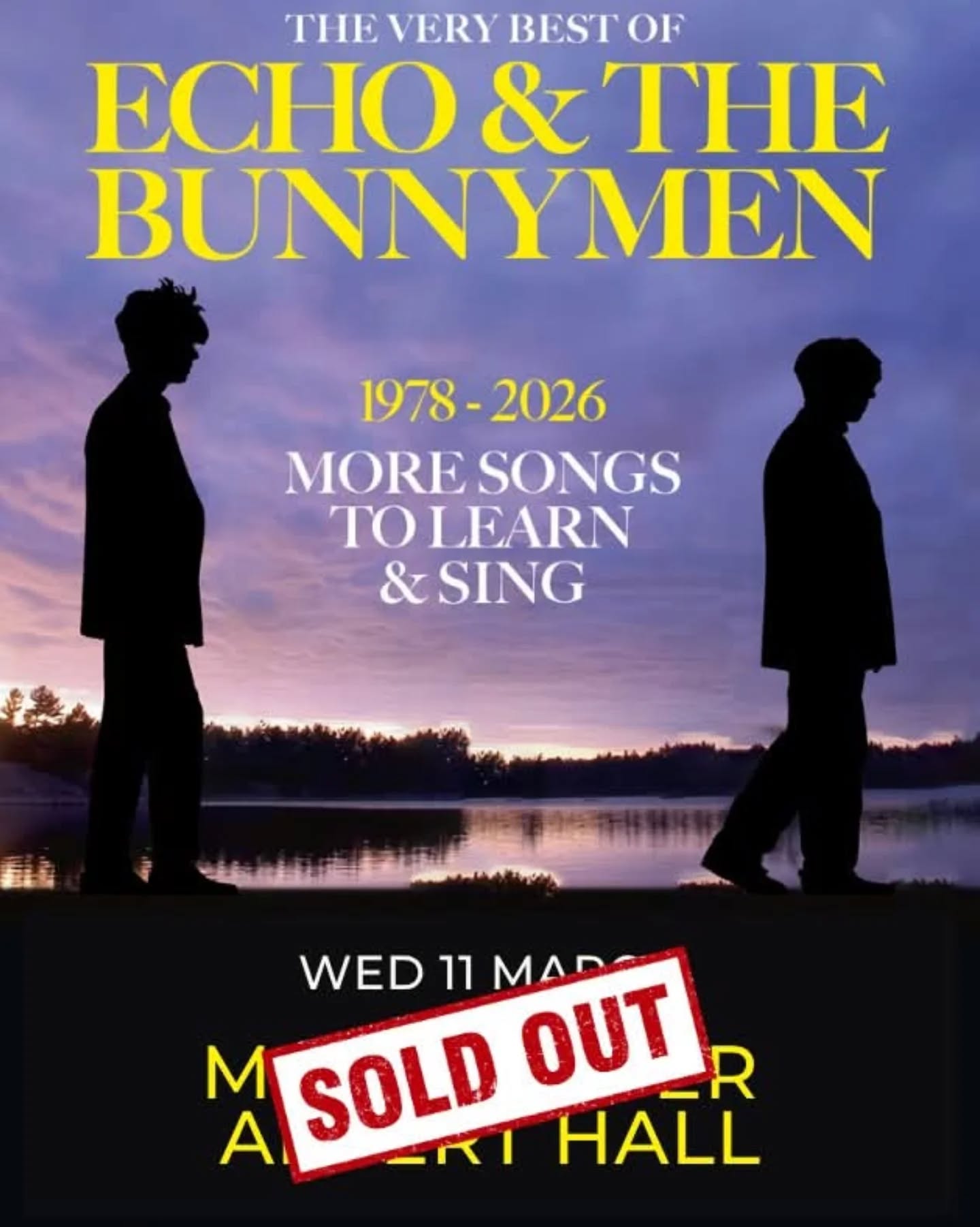 Amazing venue, great city, and out-of-this-world fans! Another SOLD OUT show for our 2026 UK tour. 🐰