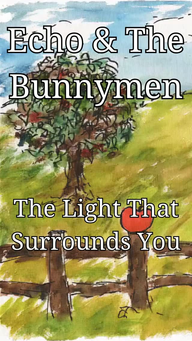 Echo & The Bunnymen The Light Surrounds You
Following the incredible response to Brussels Is Haunted, we're thrilled to share the next taste of Apples For Isaac... The Light That Surrounds You will be available to stream from 18th August.
You can listen to it now via the link below and be among the first to hear it.
LINK IN BIO

Do you talk to yourself At least once every second ? 
Are you failing your health 
As destiny beckons ? Inhabiting the habitual Is Life now just Ritual ? All mist and no Mystical Sick of the Cyclical Cyclical 

When days feel like nights 
In the haze of a life 
Find the rays of the light That Surrounds you That Surrounds you 

Are you doubting yourself ? 
Are you crossing your fingers ? 
Thinking life’s past it’s shelf 
As Eternity lingers (?) Spiralling leaves Vanishing floors…
As Autumn grieves 
Do you feel more 
Sick of the Sick of the Sycamore ? 

(Then) Stay in the light And bathe in the bright Golden rays of a light that has found you 
That has found you…

Jettison the medicine…Jettison the medicine get us some…

When days feel like nights 
In the haze of a life 
Find the rays of the light that surrounds you…And Stay in the light 
And bathe in the bright Golden rays of a light that has found you…That Surrounds you
