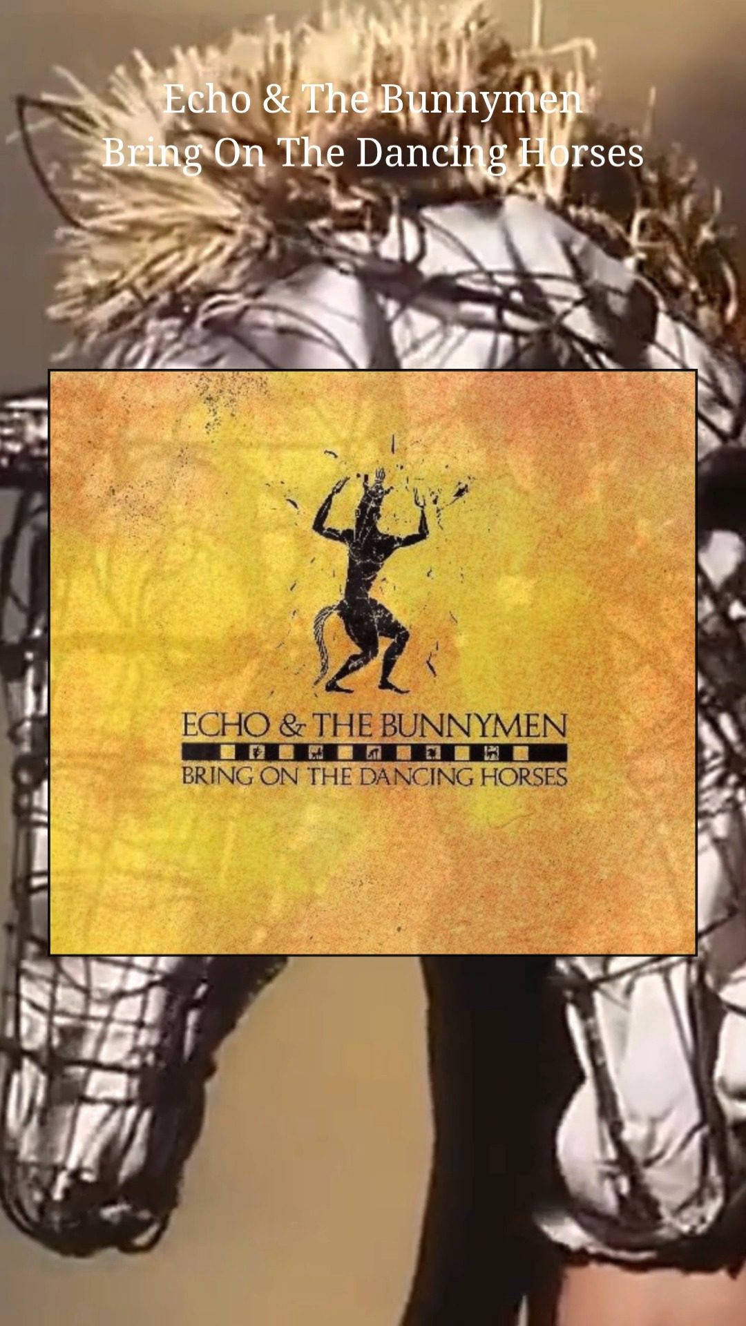 On this day in 1985 we released the single Bring On The Dancing Horses. 
"When I write, the words tend to come first and the meaning later. It's a romantic single, not in a wishy-washy way, but in a big powerful way." 🐰🎠🚲
