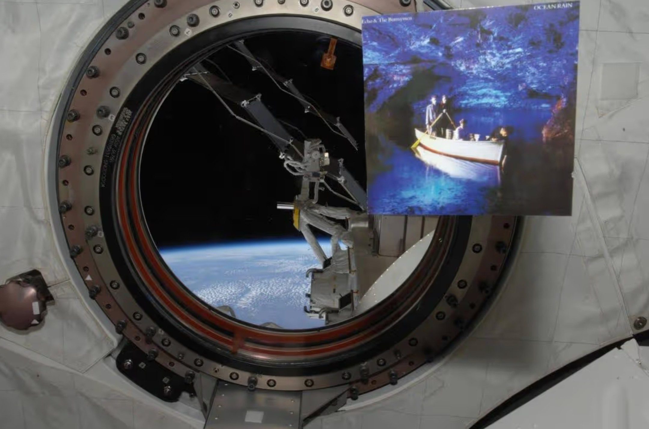 Did you know that astronaut Colonel @timothykopra626 chose the album Ocean Rain as his choice to take to the International Space Station? Ian McCulloch said, "What an honour. Now it's official. We are the coolest band in the universe. As a kid, I dreamt of being an astronaut, and now in a way, it feels like I'm fulfilling that dream. I cannot wait to hear from Tim what it's like to listen to 'The Killing Moon' in the actual glow of the moon.”