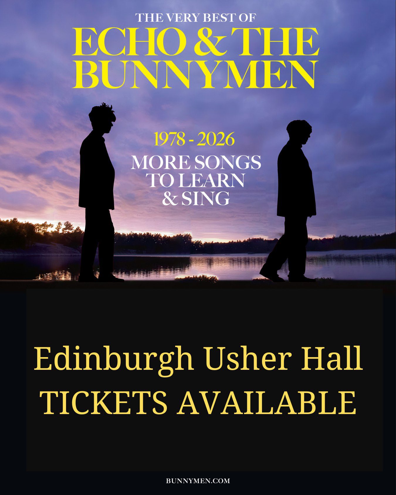 We are pleased to announce that Edinburgh Usher Hall has released a very small amount of tickets for our show on Friday 3rd April. 
Available now from LINK IN BIO