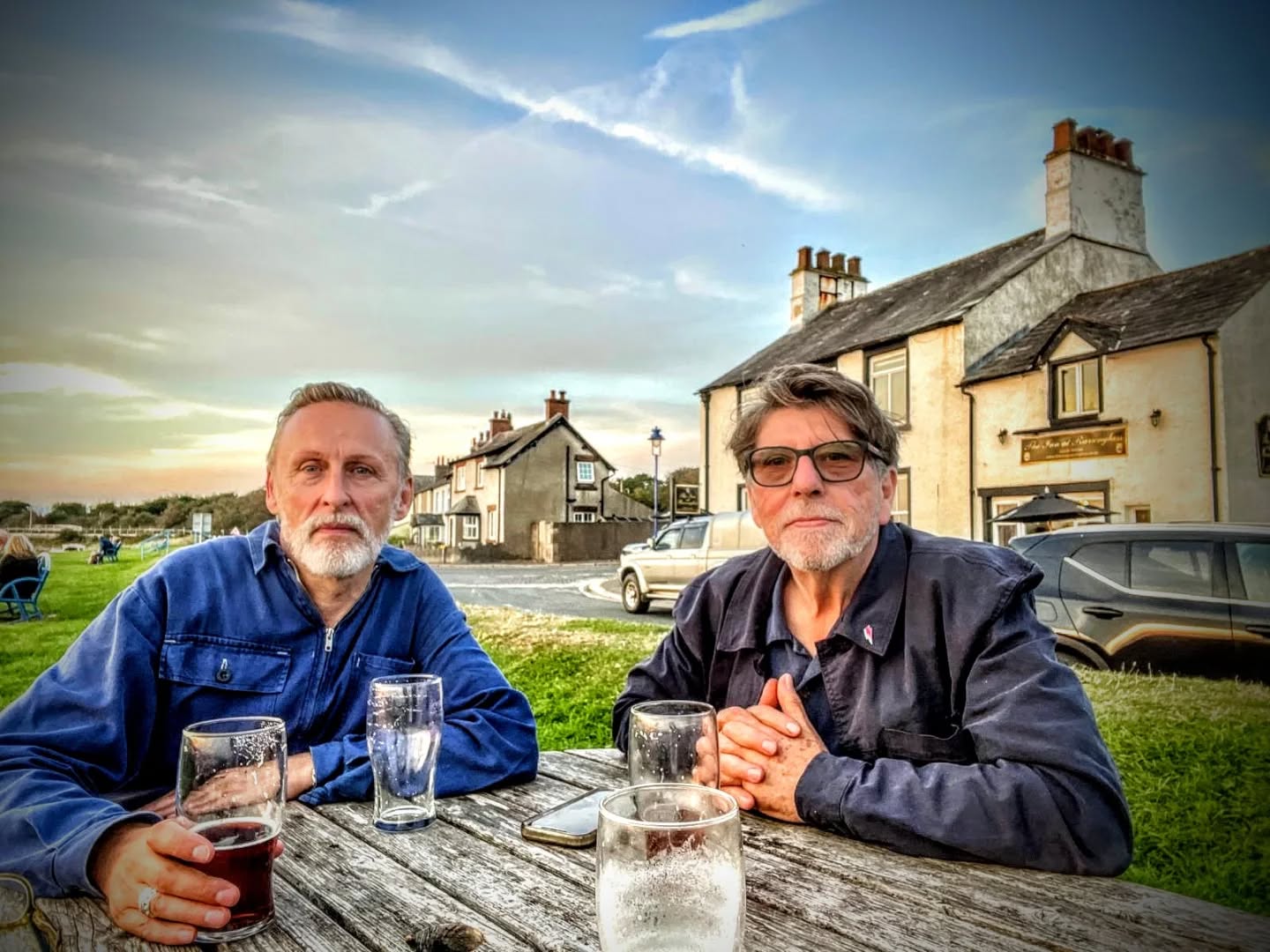 A splendid day was had. Mr @sgtwillfuzz and top chum Mr Paul Simpson have been attending the wonderful @krankenhausfestival as well as sharing sounds and words.