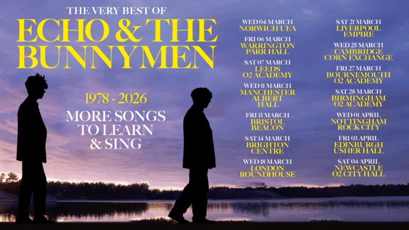 Echo & The Bunnymen UK Tour 2026