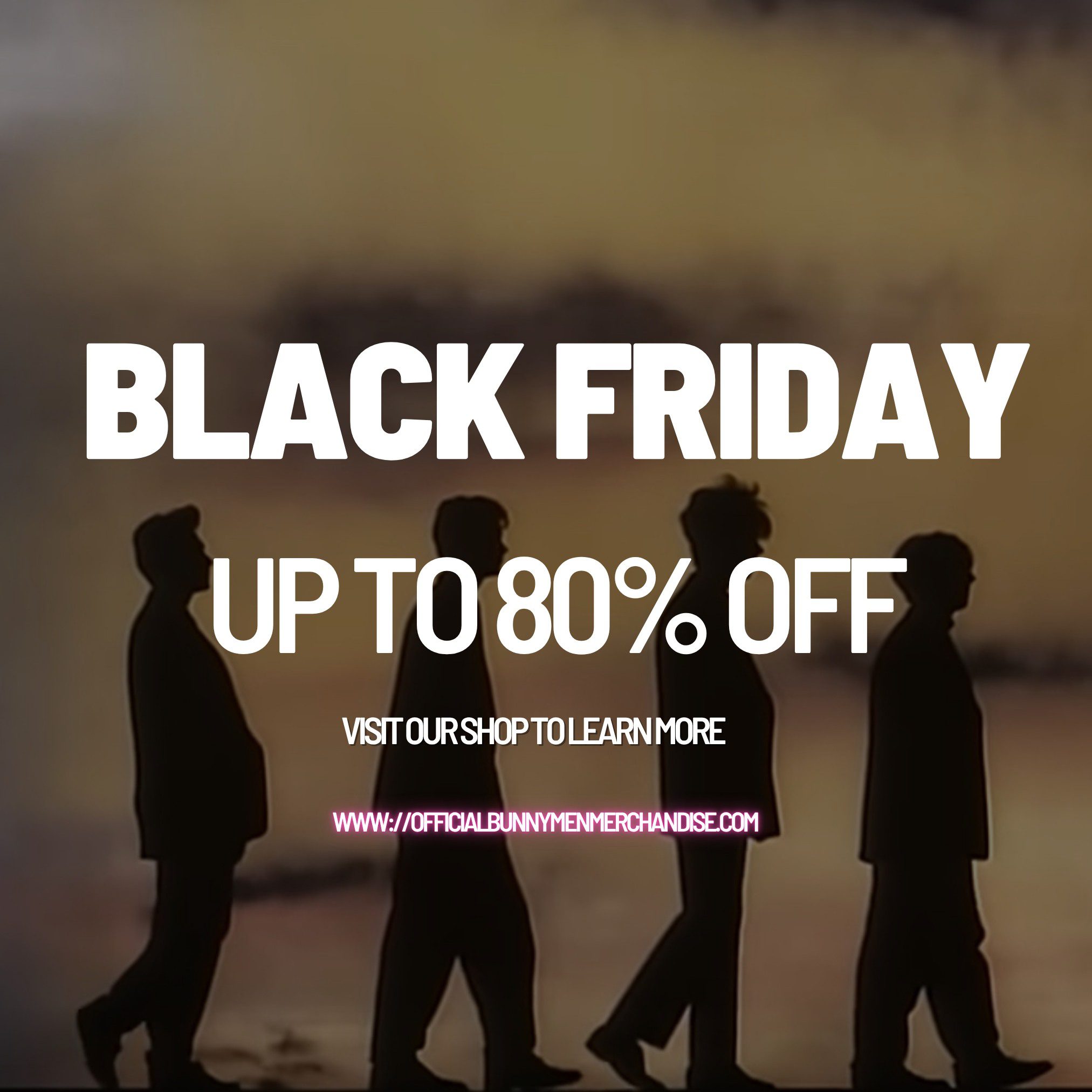 Black Friday is here – Echo & The Bunnymen merch up to 80% off.
LINK IN BIO