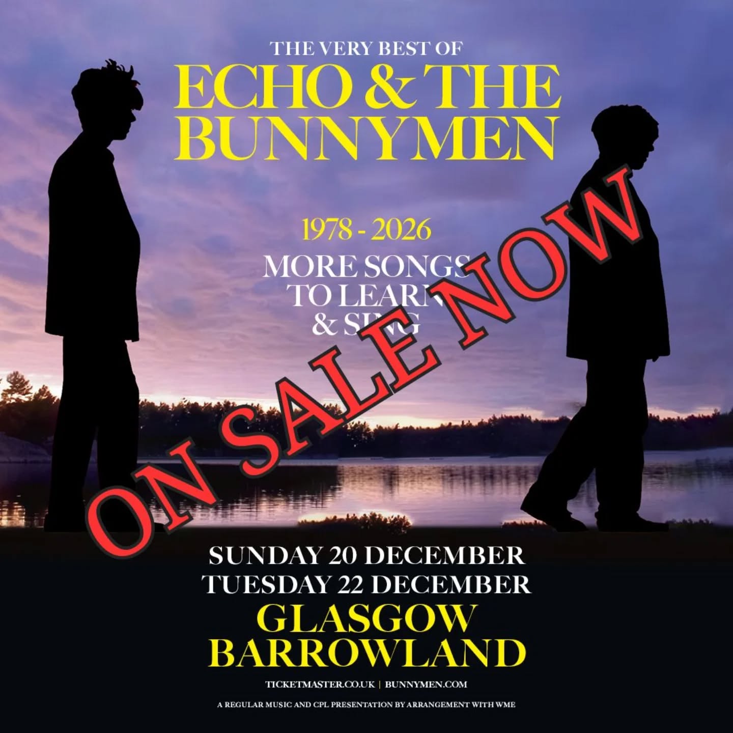 TICKETS ON SALE NOW VIA LINK IN BIO.