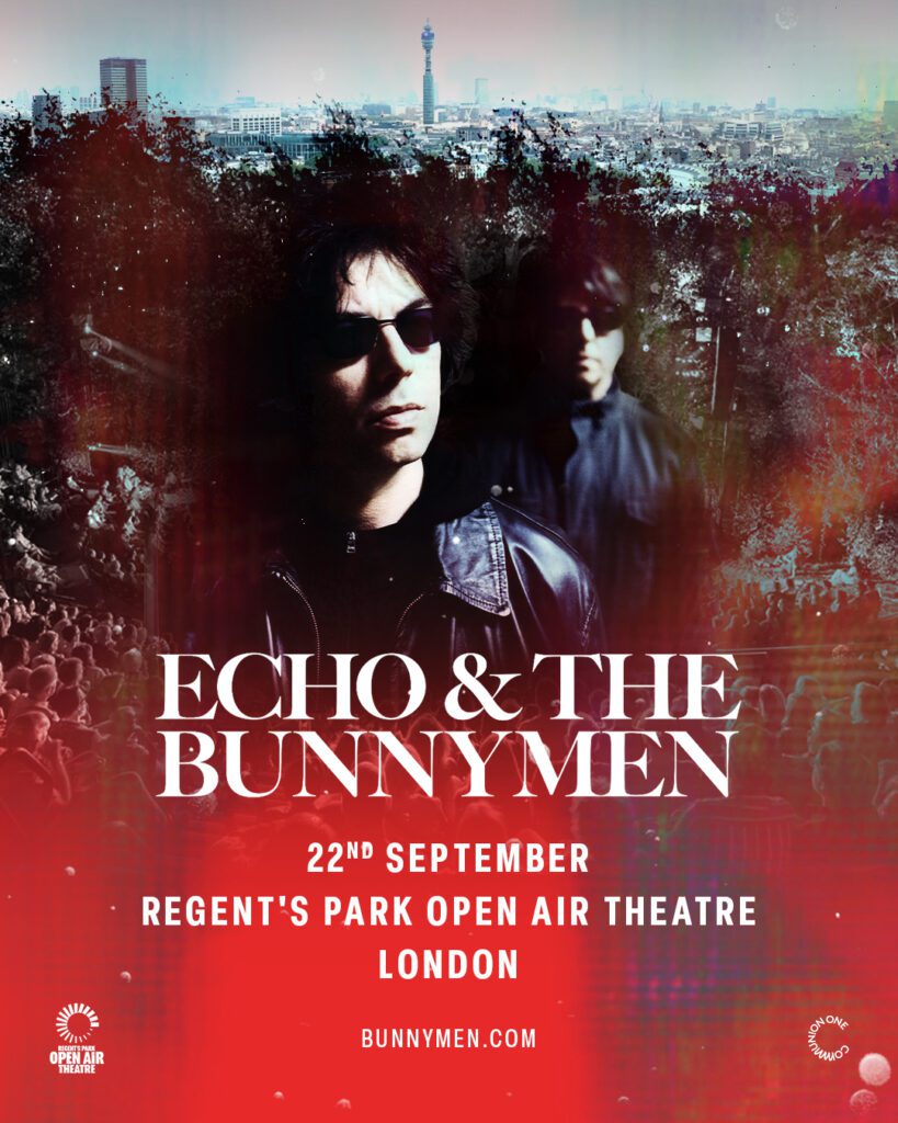 Echo & The Bunnymen Live Regents Park 2026
