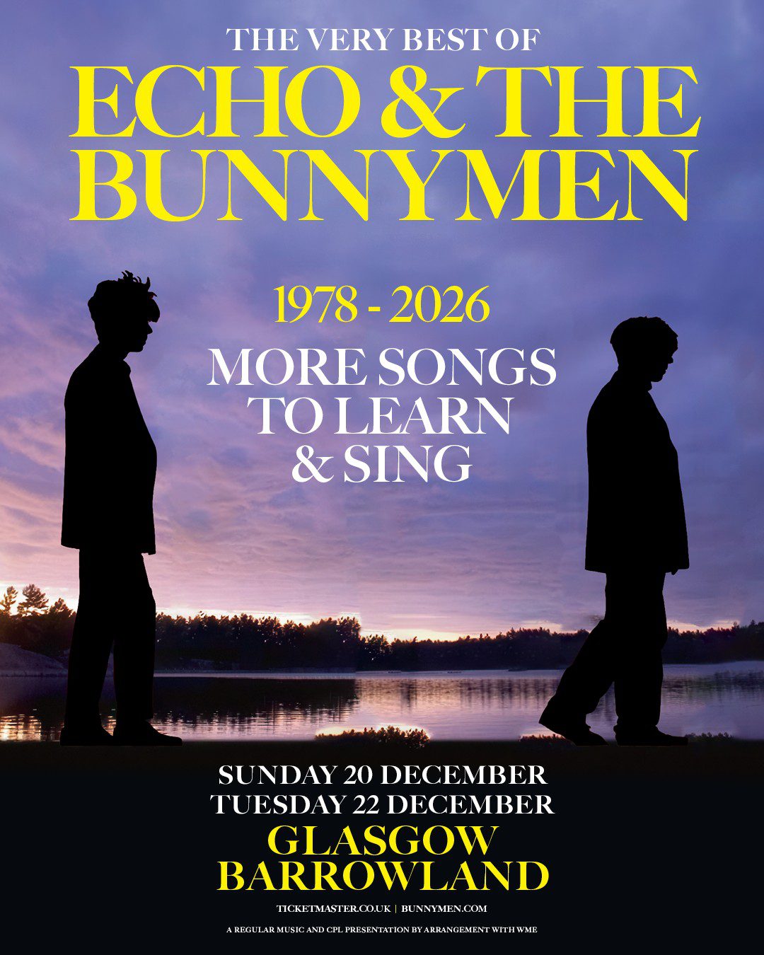 Glasgow Barrowlands, were coming back. 🏴󠁧󠁢󠁳󠁣󠁴󠁿🐰✊🏻
Glasgow, get ready for two unforgettable nights.
Tickets go live Friday 08th May @ 10am BST via LINK IN BIO