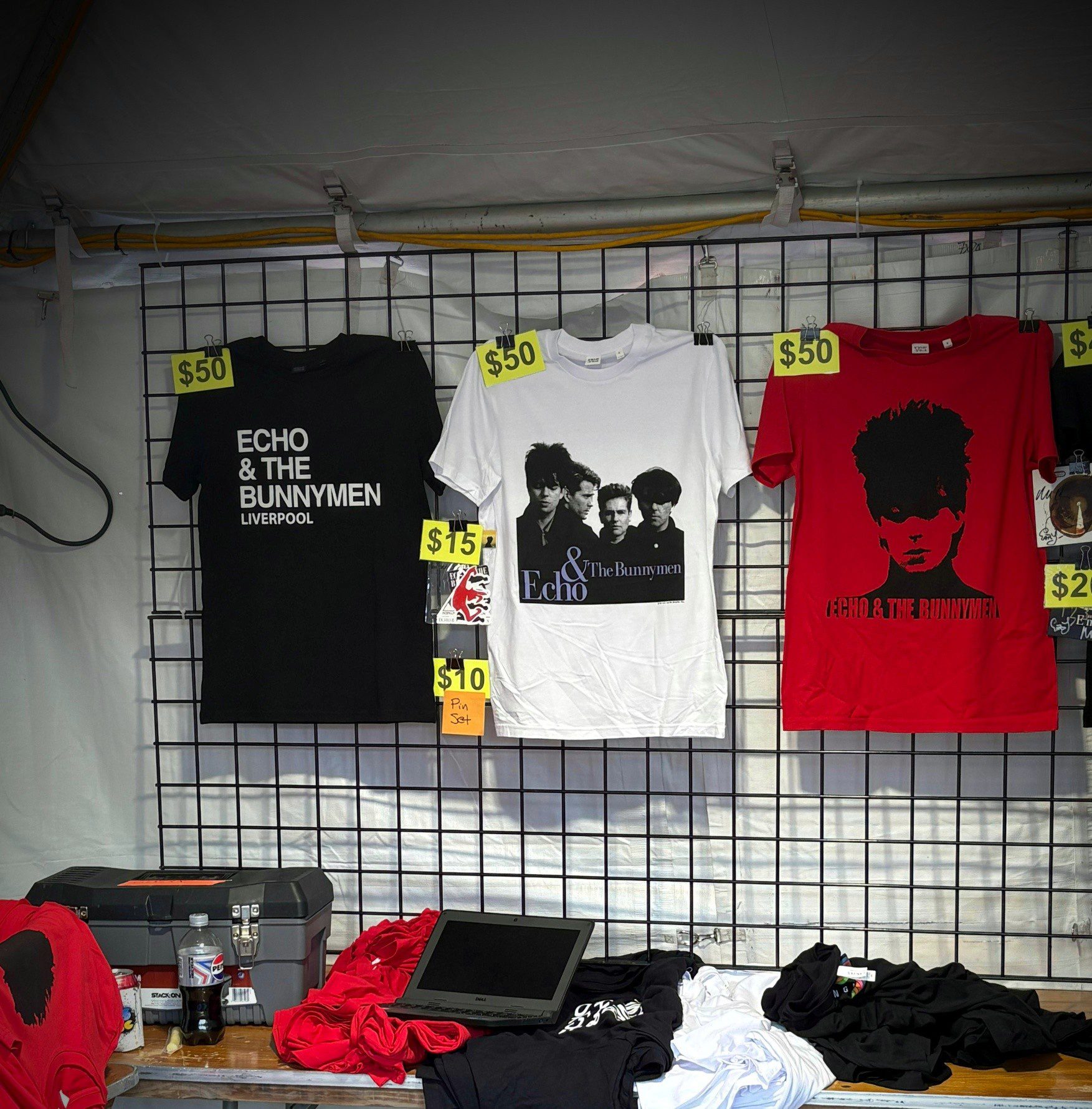 Heading to SummerFest? We've got you covered.
Pick up a selection of official T-shirts to wear, stickers to plaster everywhere (responsibly!), and pins to proudly pin wherever you fancy.
Make sure you stop by the merch stand and say hello. 🐰🖤