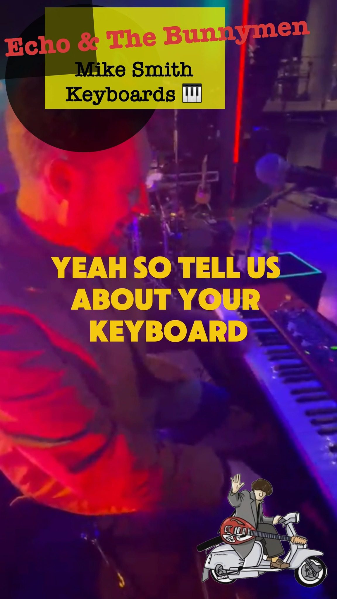 "How did they do that?"
In this fantastic behind-the-scenes video, Will Sergeant chats with the Bunnymen’s keyboard player extraordinaire, Mike Smith, about his role in the band and the sounds that help shape their music.
This is a truly brilliant watch for any fan. How many of the tracks featured can you recognise? 🎹🐰
