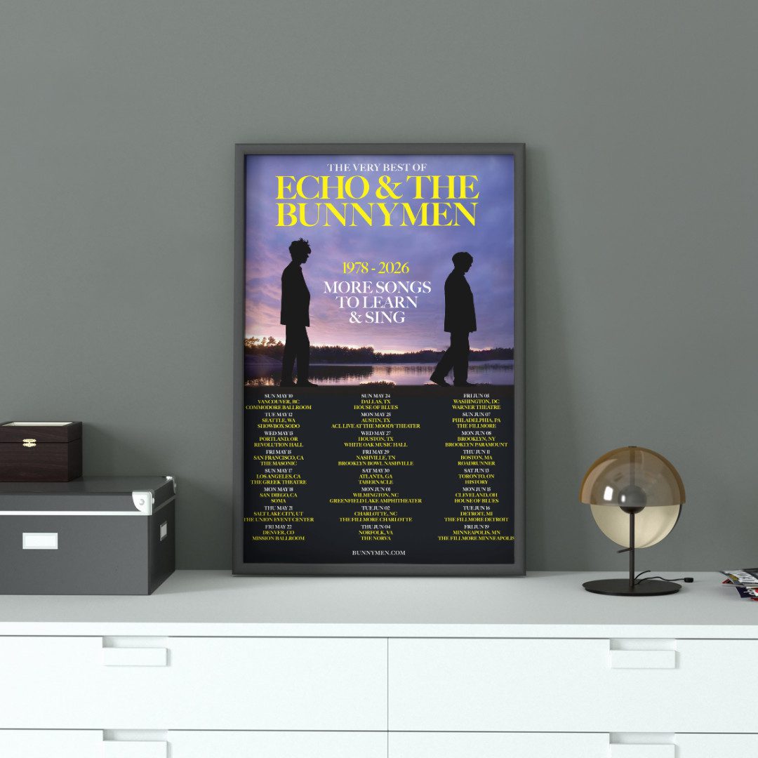 2026 North American Tour Posters available.
Sorry, only ship to the UK, USA & Canada.
SHOP LINK IN BIO